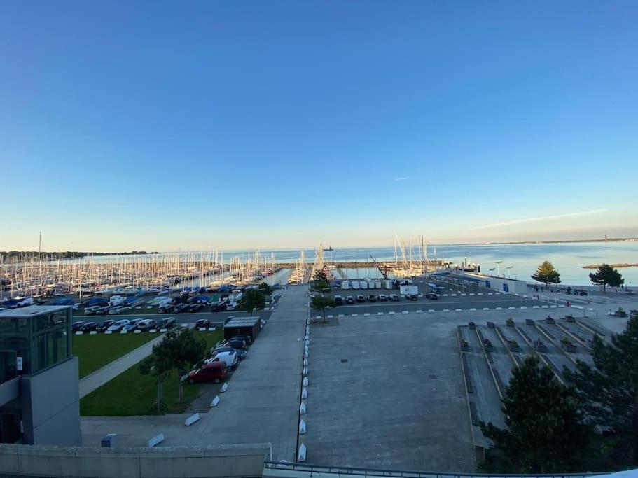 Panoramablick Und Den Strand Direkt Vor Der Tuer Lejlighed Kiel Eksteriør billede