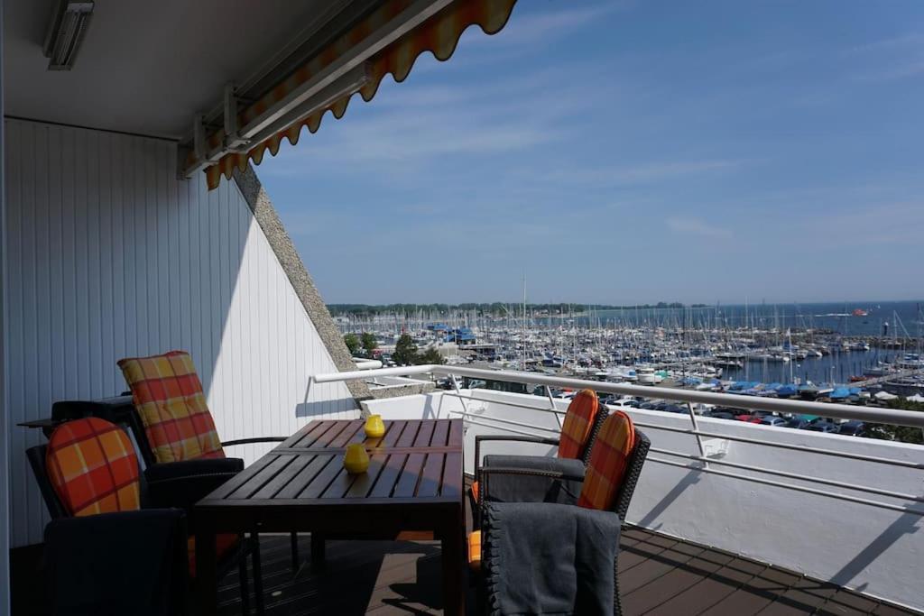 Panoramablick Und Den Strand Direkt Vor Der Tuer Lejlighed Kiel Eksteriør billede